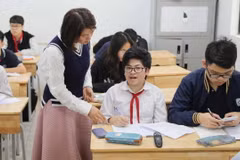 Một lớp học tại Hà Nội. (Nguồn: TTXVN)