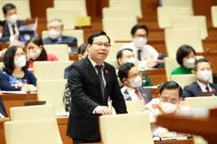 Đại biểu Quốc hội thành phố Hà Nội Đỗ Đức Hồng Hà. (Ảnh: Phương Hoa /TTXVN)