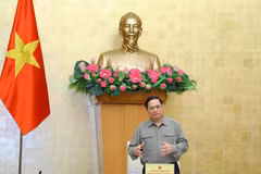 Thủ tướng Chính phủ Phạm Minh Chính phát biểu. (Ảnh: Văn Điệp/TTXVN)