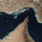 Eo biển Hormuz. (Ảnh: IRNA/TTXVN phát)