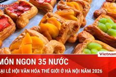 Lễ hội Văn hóa Thế giới tại Hà Nội qua trái tim của người yêu ẩm thực 