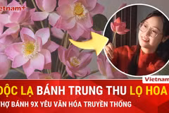 Bánh Trung Thu độc lạ, "kể" chuyện người trẻ yêu văn hóa truyền thống