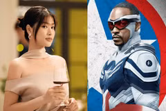 Đoàn Thiên Ân trong "Nụ hôn bạc tỷ" - phim Tết Việt có thành tích đáng nể trước một đối thủ ngoại như "Captain America." (Ảnh tổng hợp)