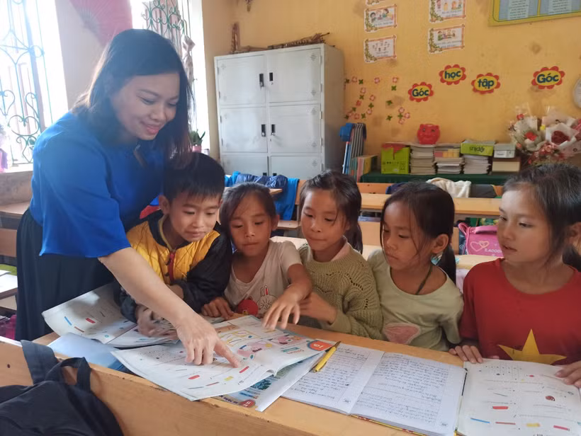 Dự án dành cho học sinh dân tộc thiểu số và trẻ em khuyết tật. (Ảnh minh hoạ: Phạm Mai/Vietnam+)
