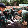 Công viên Lê Thị Riêng: Phát hiện thêm rãnh mộ tập thể với nhiều di vật