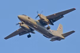 Máy bay quân sự Antonov-26 của Nga. (Nguồn: AP)