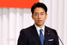 Bộ trưởng Quốc phòng Nhật Bản Shinjiro Koizumi. (Ảnh: THX/TTXVN)