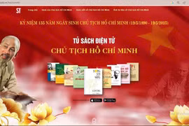 Tủ sách điện tử Chủ tịch Hồ Chí Minh trên nền tảng Stbook.vn.