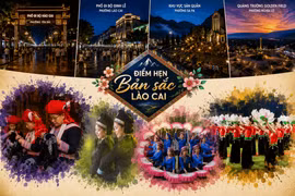 Xây dựng Chương trình “Điểm hẹn bản sắc Lào Cai” trở thành sản phẩm văn hóa-du lịch đặc trưng của tỉnh. (Nguồn: CTTĐT Lào Cai)