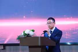 Ông Trần Trung Hưng, Tổng Giám đốc Tổng Công ty Star Telecom (Unitel). (Ảnh: Xuân Tú/TTXVN)