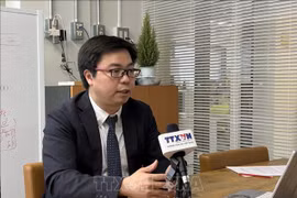 Chủ tịch Hội trí thức Việt Nam tại Nhật Bản, Lê Đức Anh. (Ảnh: Xuân Giao/TTXVN)