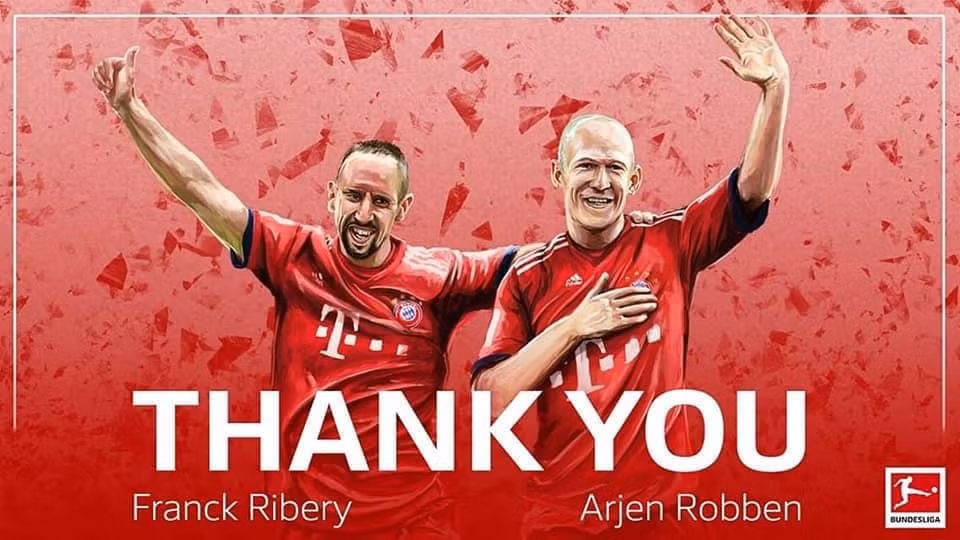 Người hâm mộ sẽ rất nhớ các anh và với fan Bayern các anh đã là huyền thoại của đội bóng
