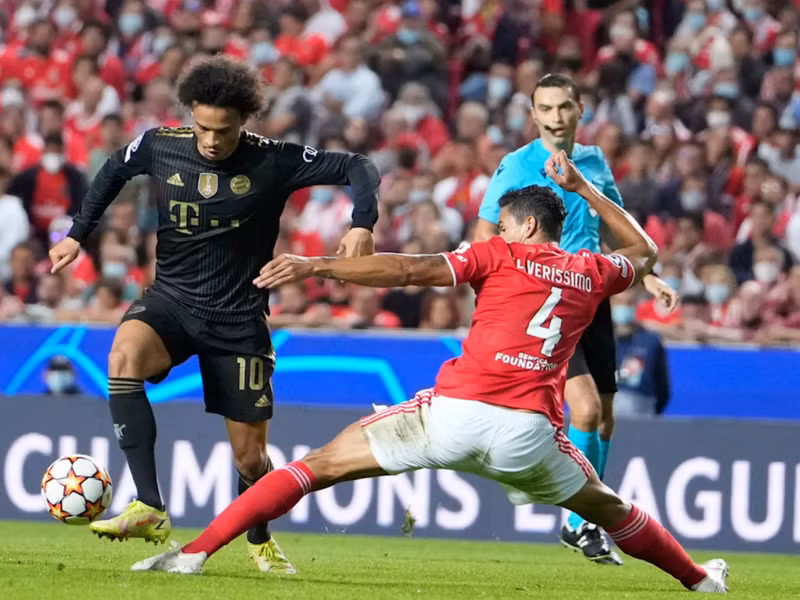 Sané đã có 3 bàn thắng, 3 kiến tạo trong 3 trận đấu khởi đầu tại Champions League mùa này. (Nguồn: Fcb.com)