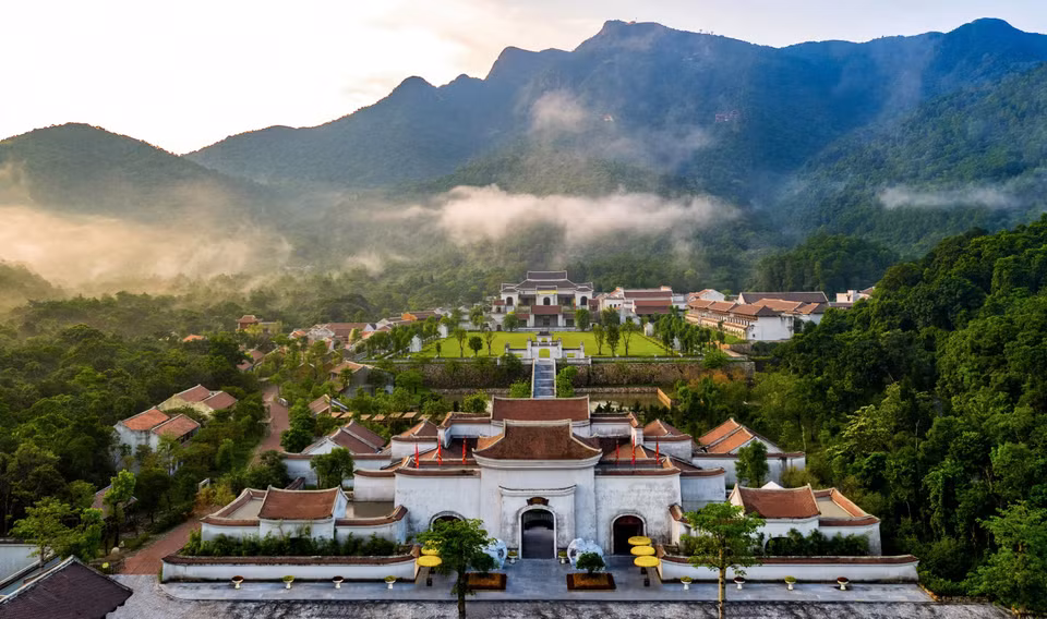 Còn lại, khu nghỉ dưỡng Legacy Yên Tử (Thành phố Uông Bí) cũng đã hoàn thiện những khâu cuối cùng cho công tác tổ chức môn cờ tướng. (Ảnh: Sở Văn hóa Thể thao tỉnh Quảng Ninh)