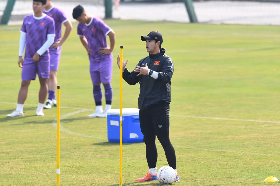 Trận đấu sắp tới mang ý nghĩa quan trọng trong việc cạnh tranh ngôi đầu bảng B tại AFF Cup 2022 và tấm vé vào bán kết. (Ảnh: Hiển Nguyễn/Vietnam+)