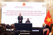 Tổng Bí thư, Chủ tịch nước Tô Lâm và Phu nhân gặp đại diện cộng đồng người Việt Nam tại châu Âu