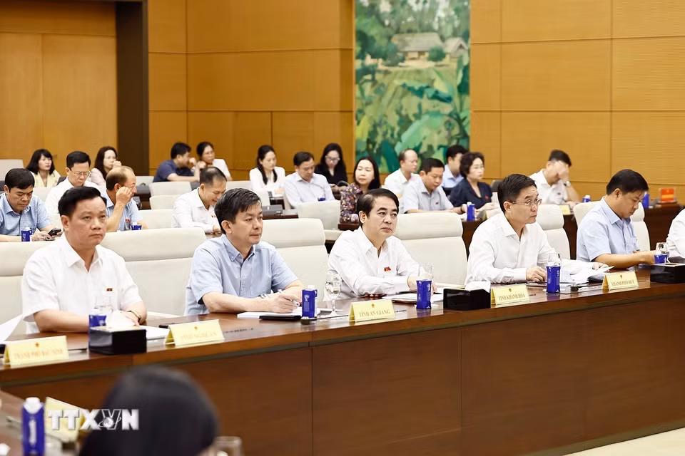 Đại biểu dự Hội nghị. (Ảnh: Doãn Tấn/TTXVN)