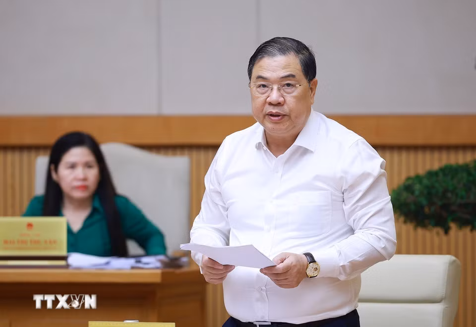 Phó Thủ tướng Thường trực Phạm Gia Túc phát biểu. (Ảnh: Dương Giang/TTXVN)
