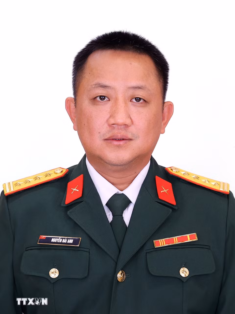 Đồng chí Nguyễn Hải Anh, Đại tá, Phó Tư lệnh Quân đoàn 12, Bộ Quốc phòng. (Ảnh: TTXVN)
