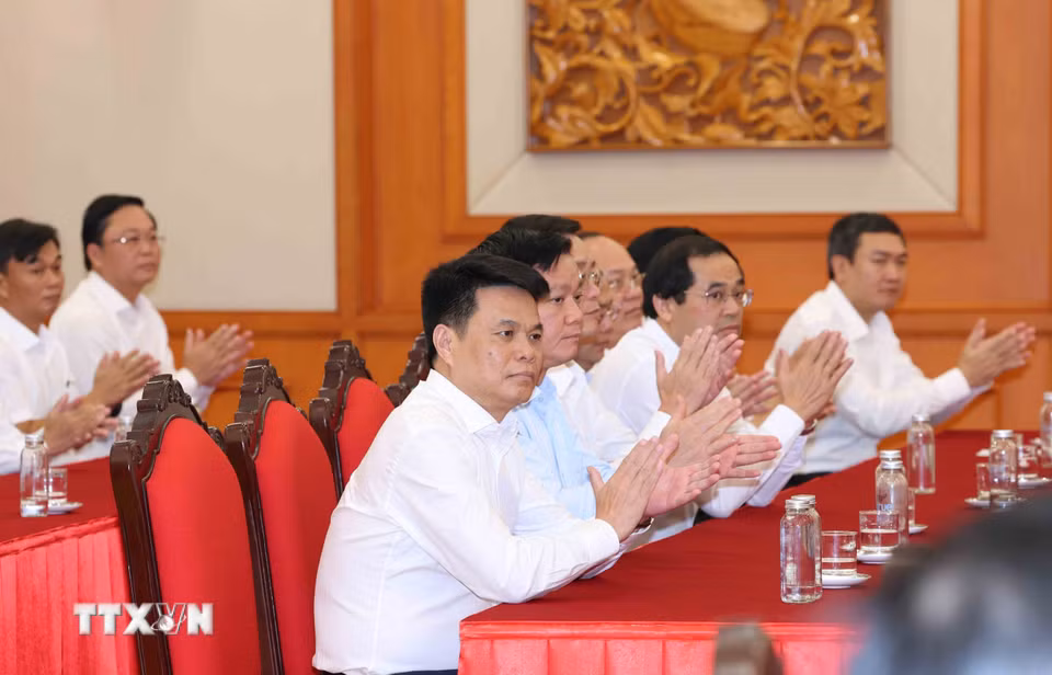 Đại biểu tham dự hội nghị. (Ảnh: Phương Hoa/TTXVN)