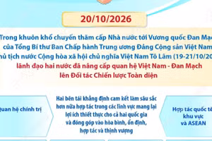 Việt Nam-Đan Mạch nâng cấp quan hệ lên Đối tác Chiến lược Toàn diện