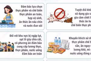 Cách phòng chống các loại dịch bệnh trong mùa mưa lũ