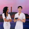Huấn luyện viên H'Hen Niê hỗ trợ thí sinh trong thử thách videoshoot quảng bá sản phẩm. (Ảnh: BTC)