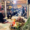 Lễ cơm mới là nghi lễ truyền thống quan trọng trong đời sống của người Thái. (Ảnh: Thu Lê/Vietnam+)