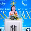 Trưởng ban tổ chức cuộc thi, thạc sỹ Đàm Hương Thủy chia sẻ tại họp báo. (Ảnh: BTC)