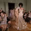 Lụa Bảo Lộc và ký ức Huế vừa có màn xuất hiện ấn tượng trên sàn diễn Paris Fashion Week. (Ảnh: NVCC)