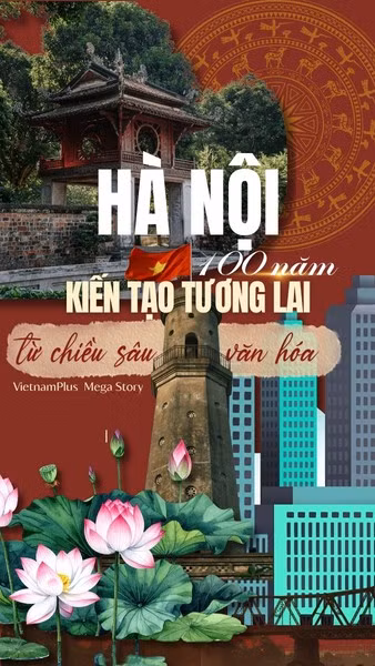 Hà Nội 100 năm, kiến tạo tương lai từ chiều sâu văn hóa