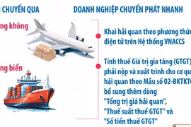 Hàng hóa nhập khẩu dưới 1 triệu đồng phải nộp thuế giá trị gia tăng từ 18/2