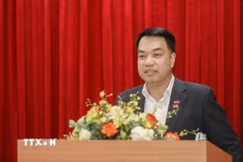Ông Mạc Quốc Anh, Phó Chủ tịch, Tổng thư ký Hiệp hội Doanh nghiệp vừa và nhỏ thành phố Hà Nội. (Ảnh: Phan Phương/TTXVN)