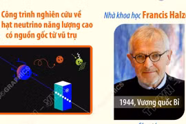Giải Nobel Vật lý 2026 thuộc về nhà khoa học người Bỉ Francis Halzen