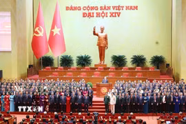 Thành công của Đại hội Đảng toàn quốc lần thứ XIV đã mang đến niềm tin và kỳ vọng lớn cho toàn dân tộc. Trong ảnh: Ban Chấp hành Trung ương Đảng khóa XIV ra mắt Đại hội (Hà Nội, 23/1/2026). (Ảnh: TTXVN)