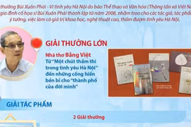 Giải Bùi Xuân Phái - Vì tình yêu Hà Nội lần 19 năm 2026