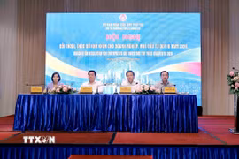 Quang cảnh hội nghị. (Ảnh: Hoàng Hùng/TTXVN)