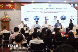 Quang cảnh hội thảo. (Ảnh: Xuân Anh/TTXVN)