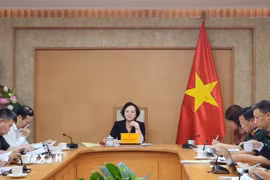 Quang cảnh cuộc họp. (Ảnh: Chu Thanh Vân/TTXVN)