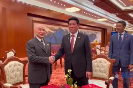 Chủ tịch nước Lương Cường gặp lãnh đạo các nước tại Trung Quốc