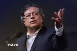 Tổng thống Colombia Gustavo Petro. (Ảnh: IRNA/TTXVN)