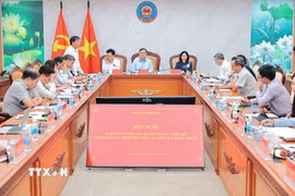 Quang cảnh Hội nghị. (Ảnh: Lê Đông/TTXVN)