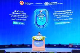 Bế mạc Lễ mở ký Công ước Hà Nội