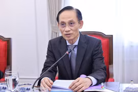 Bộ trưởng Ngoại giao Lê Hoài Trung. (Ảnh: Minh Đức/TTXVN)