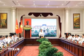 Tổng Bí thư, Chủ tịch nước Tô Lâm phát biểu chỉ đạo. (Ảnh: Thống Nhất/TTXVN)
