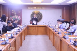 Thanh tra Chính phủ công bố quyết định thanh tra tại Tổng Công ty Giấy Việt Nam. (Nguồn: Báo Thanh tra)