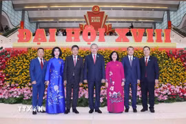 Tổng Bí thư Tô Lâm với các đại biểu. (Ảnh: Văn Điệp/TTXVN)