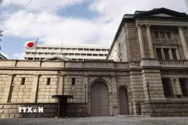 Trụ sở Ngân hàng trung ương Nhật Bản (BOJ) ở Tokyo. (Ảnh: Kyodo/TTXVN)