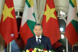 Tổng Bí thư, Chủ tịch nước Tô Lâm phát biểu. (Ảnh: Thống Nhất/TTXVN)