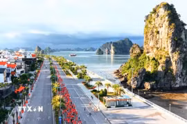 Một góc thành phố Hạ Long. (Ảnh: Thanh Vân/TTXVN)